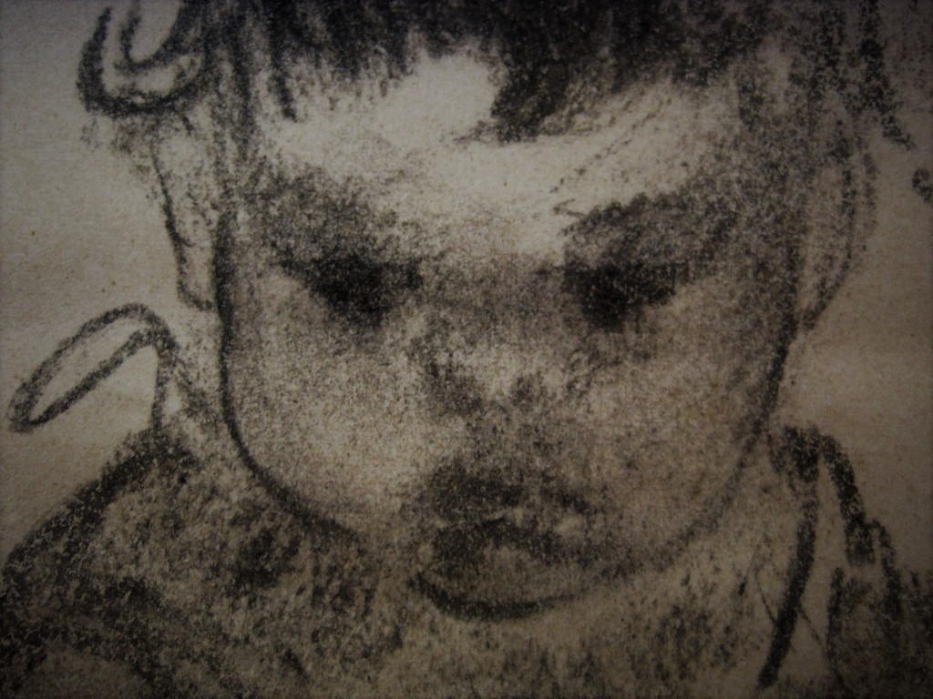 Fraai ca. 1930 gesigneerde houtskooltekening  kopen? Bied vanaf 1!