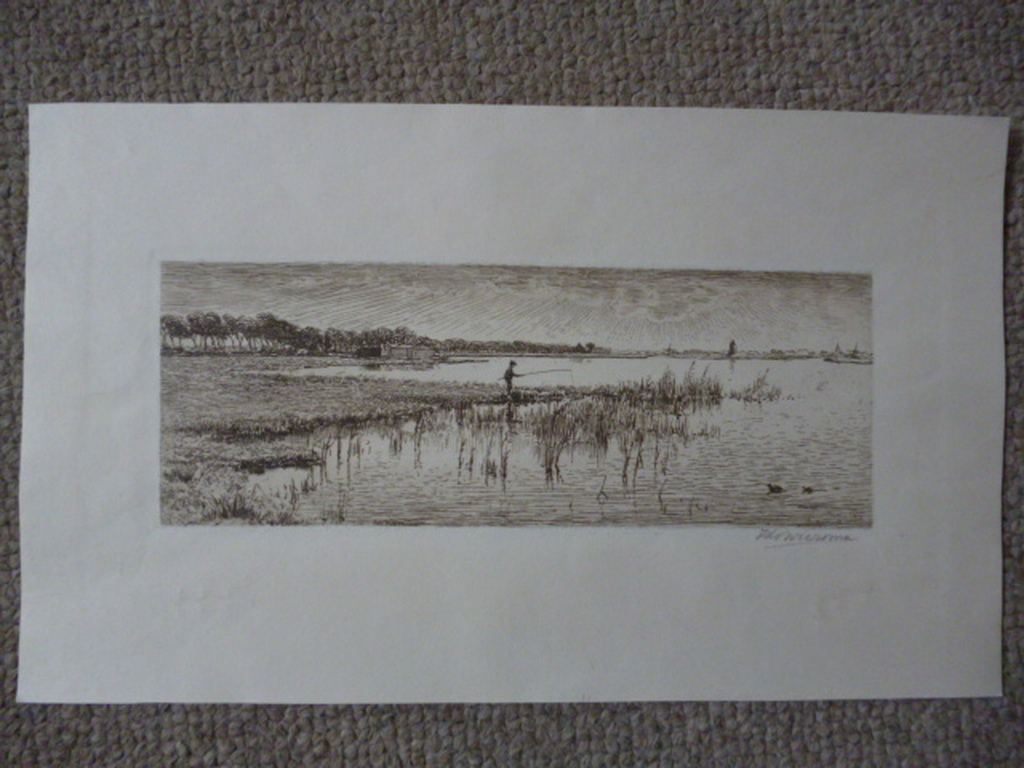 Ids Wiersma -ets -Grote Wielen (bij Leeuwarden 1907) kopen? Bied vanaf 145!