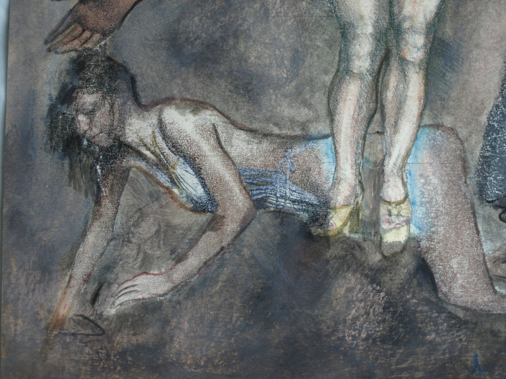 Anina Margiono – Pastel – Verboden liefde – Gesigneerd  kopen? Bied vanaf 35!