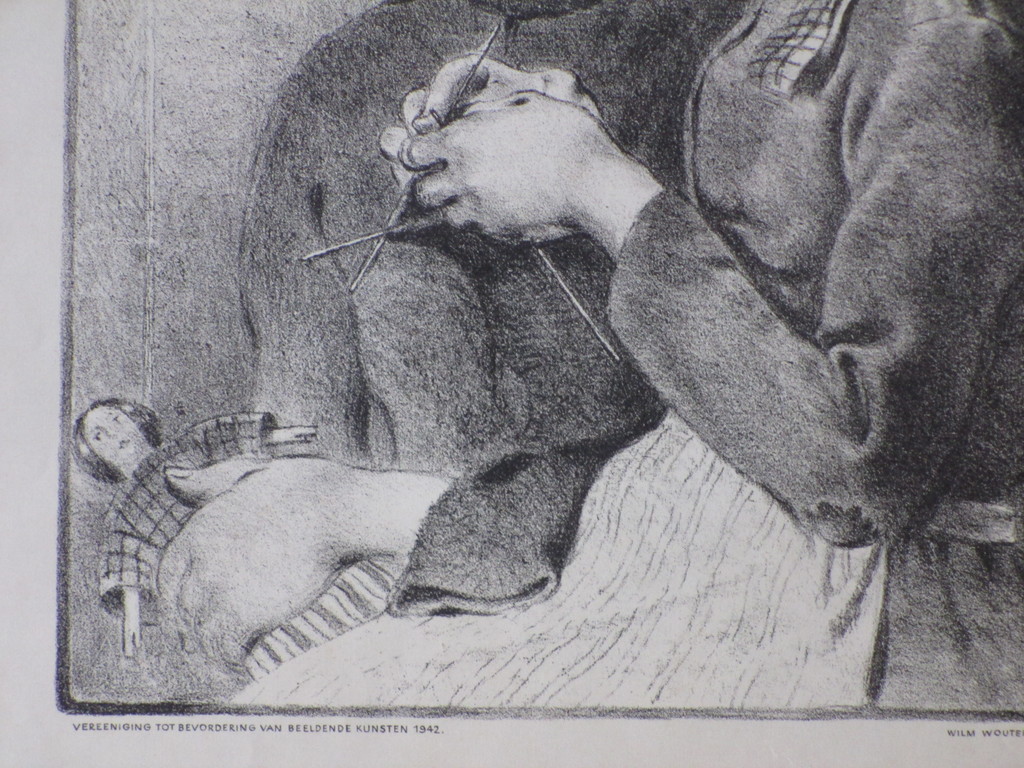 Wilm Wouters, De Zusjes, Litho kopen? Bied vanaf 30!