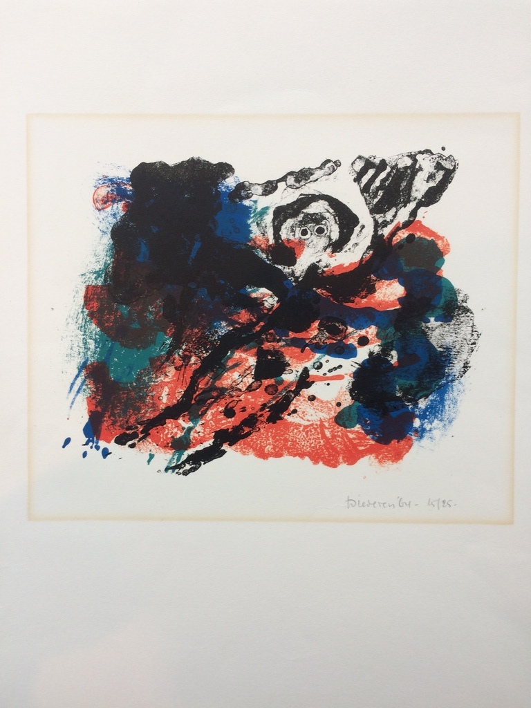 Jef Diedereren, kleurenlithografie uit 1964 15/25 kopen? Bied vanaf 70!