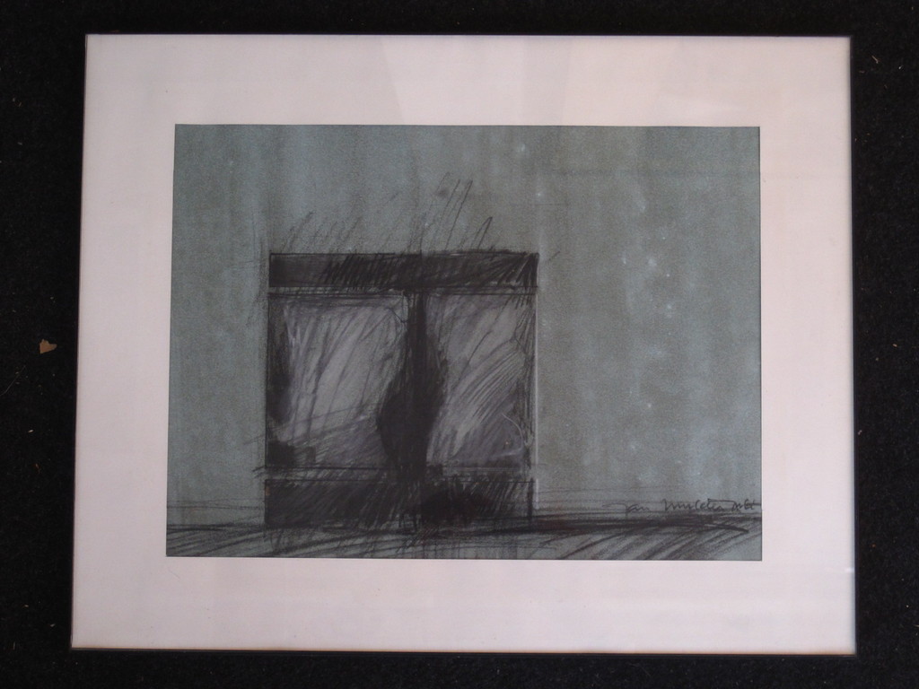 Gesigneerd abstract expressionistische voorstelling gesigneerd Jan Mulder kopen? Bied vanaf 1!