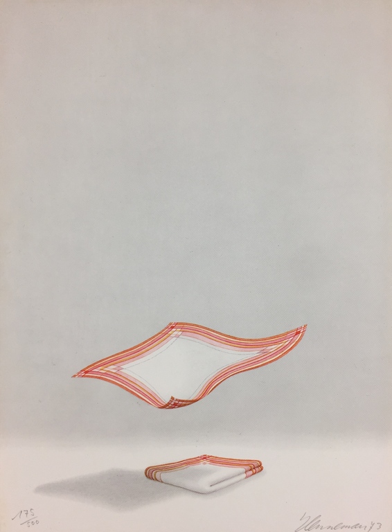 Jeroen Henneman, zeefdruk, 1973 verkocht voor € 89!