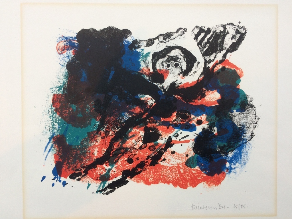 Jef Diedereren, kleurenlithografie uit 1964 15/25 kopen? Bied vanaf 70!