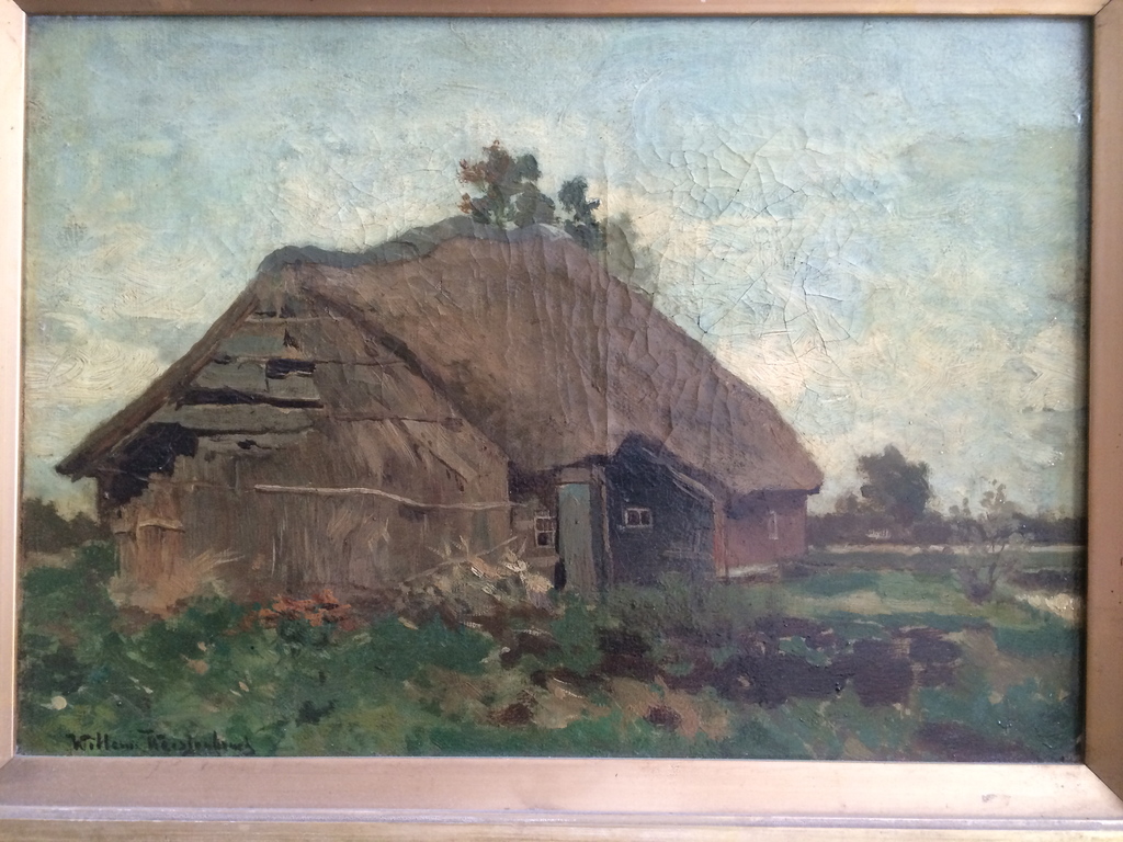 Willem Wiessenbruch - Boerenhoeven verkocht voor € 500!