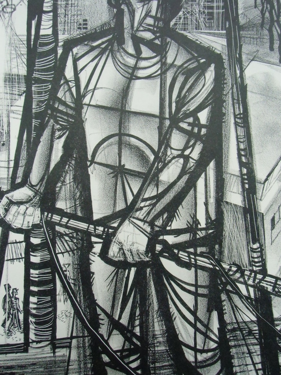 ZONDER TITEL // LITHO VAN WIM ZWIERS verkocht voor € 40!