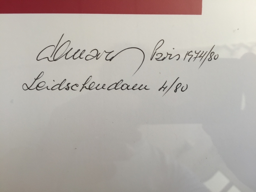 HUGO DEMARCO  zeefdruk 1974 kopen? Bied vanaf 99!