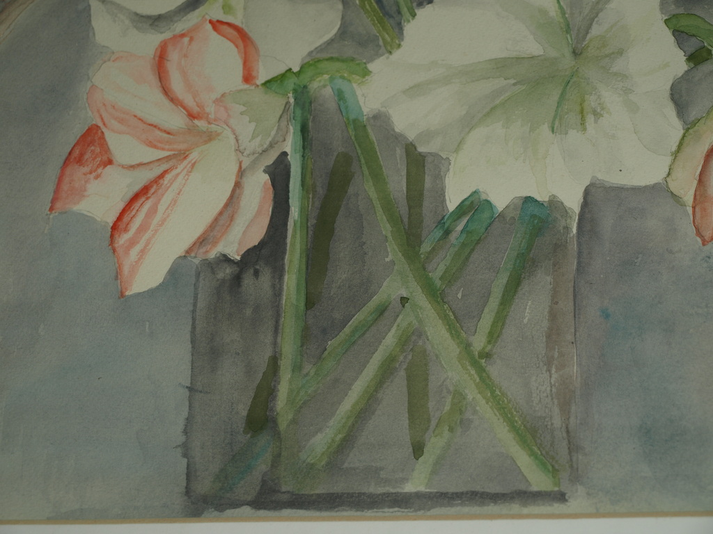 G. Vooren: Aquarel – Stilleven met bloemen – Gesigneerd & ingelijst, 1989 kopen? Bied vanaf 1!