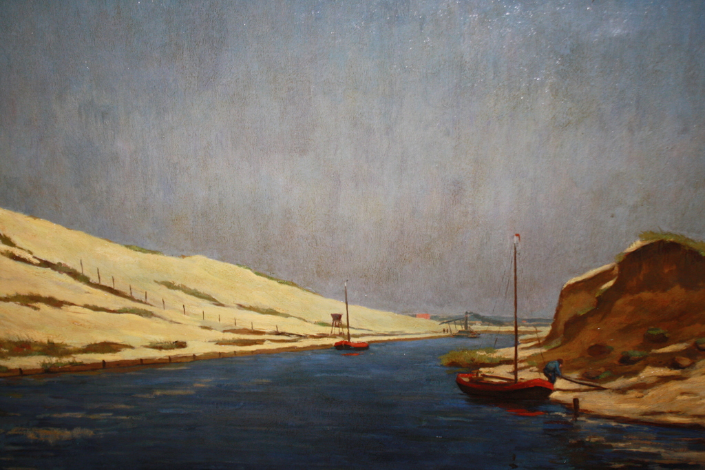 CHARLES J KEMPER - ZANDAFGRAVING AAN RIVIER kopen? Bied vanaf 300!