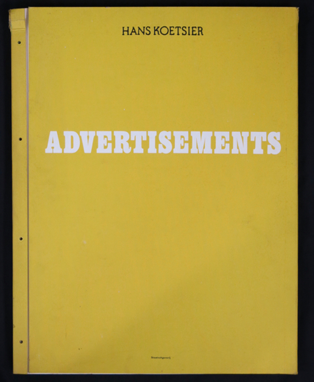 Hans Koetsier: Folio, Advertisements kopen? Bied vanaf 1!