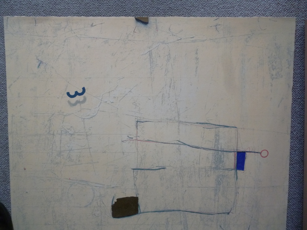 Cole Morgan - kleurenlitho - Compositie kopen? Bied vanaf 225!