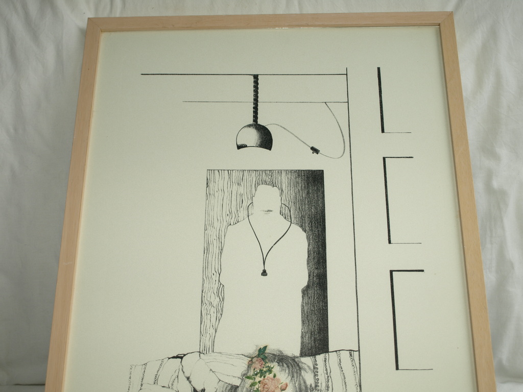 ALAIN TEISTER (1932-1979) - Litho – Hortus – gesigneerd & ingelijst - 1973  kopen? Bied vanaf 1!