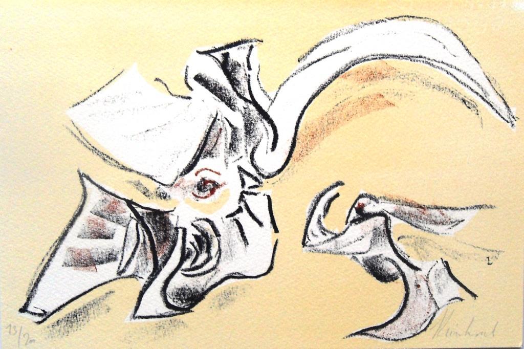 Figuren 2 , mooie lithografie verkocht voor € 72!