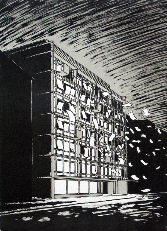 JEROEN HENNEMAN - Lithografie uit eigen collectie Henneman (INGELIJST) kopen? Bied vanaf 325!