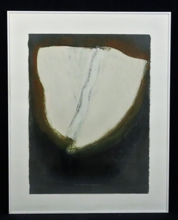 Aafke Kelly: Olieverf op papier, Metamorfose 2 - Ingelijst (Groot) verkocht voor € 65!