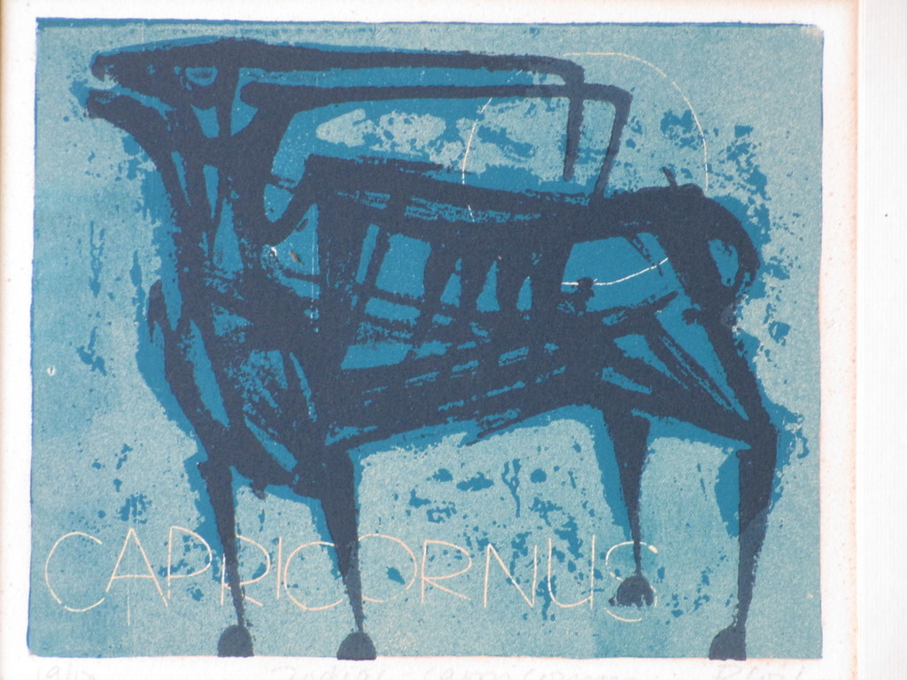 Rob Cox, Zodiac-Capricornus, Kleurets verkocht voor € 35!