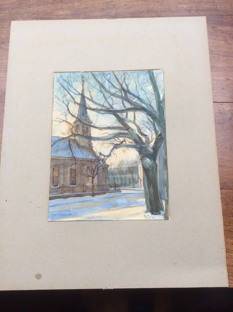 Johannes Josseaud 1880-1935 Aquarel  kopen? Bied vanaf 40!