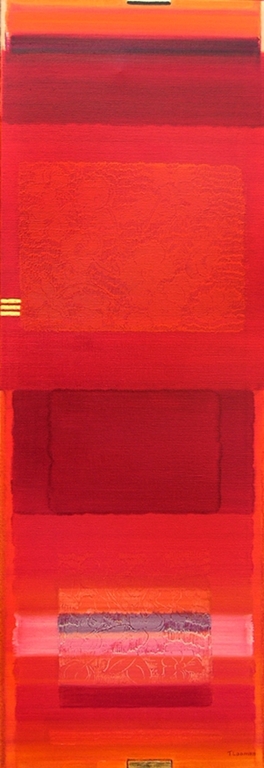 TINEKE LOOMAN  Gr Zeefdruk(102x36cm)  POWER IN RED  Handgesigneerd kopen? Bied vanaf 55!