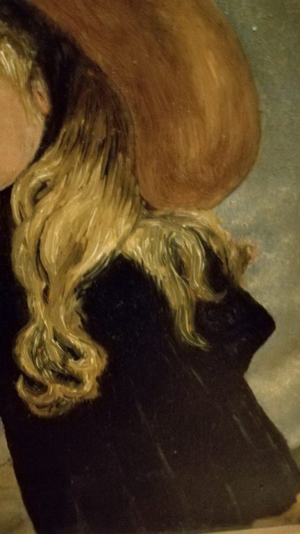 Onbekend kunstenaar, Olieverf op paneel, Portret Dame kopen? Bied vanaf 30!