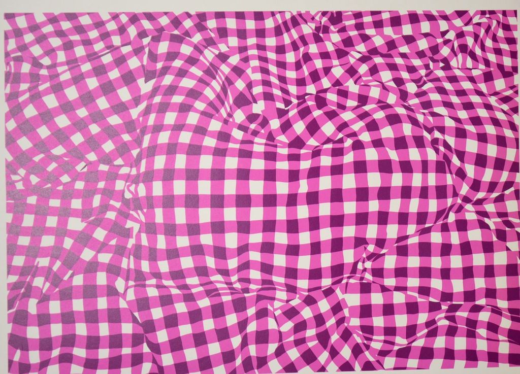 Har Sanders: Zeefdruk. Abstracte compositie kopen? Bied vanaf 70!