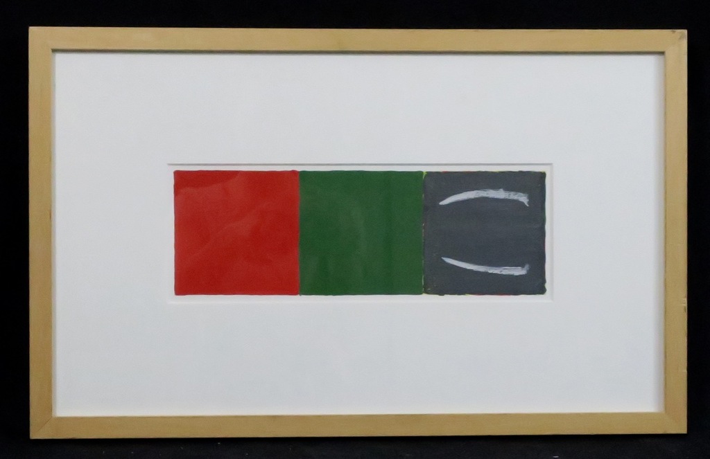 Bert Loerakker: Tekening op papier, Zonder titel 85 - Ingelijst kopen? Bied vanaf 20!