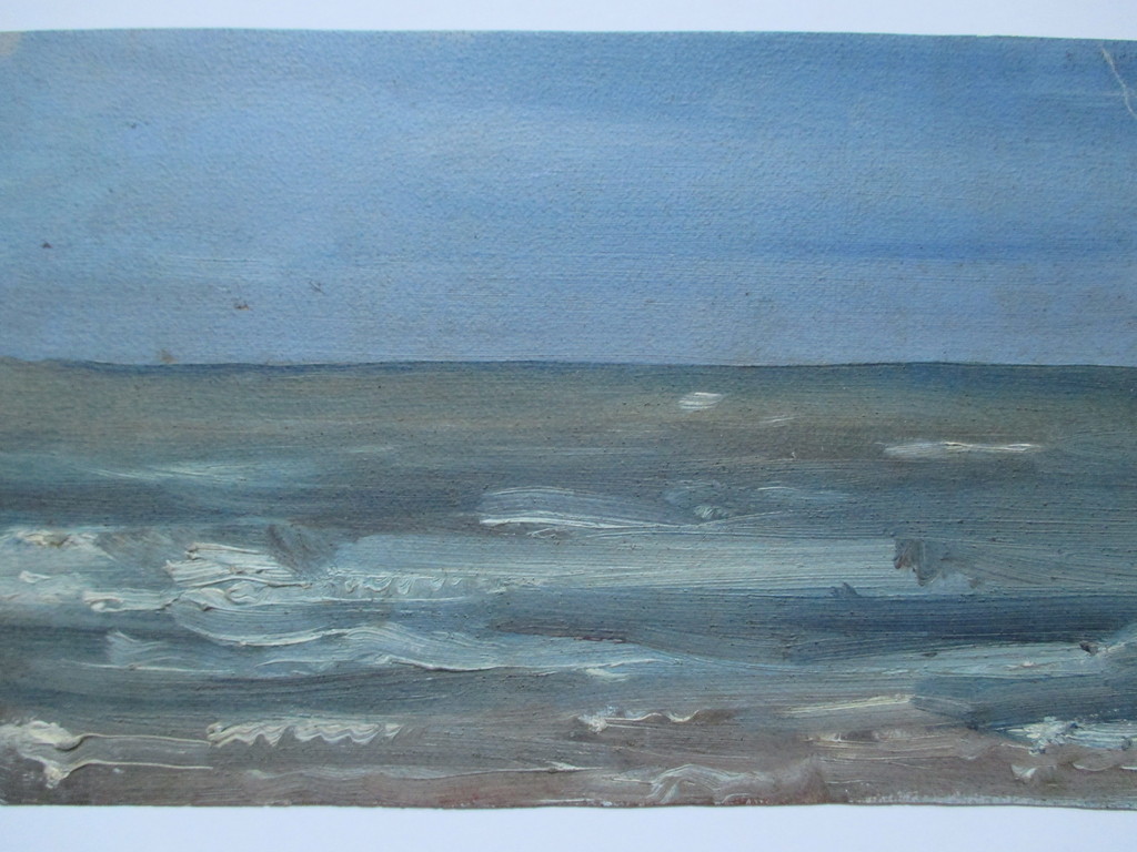 Onbekend, schilderij, zee kopen? Bied vanaf 1!