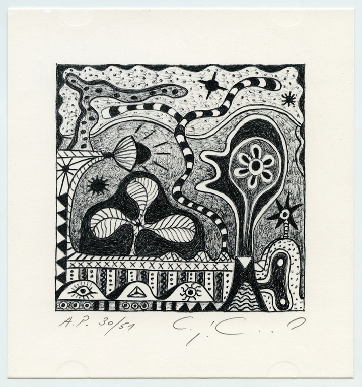 Corneels/Haas, originele lithografie, handgesigneerd kopen? Bied vanaf 5!