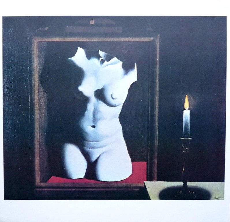 René Magritte - kleurenlitho - The light of coincidence kopen? Bied vanaf 79!