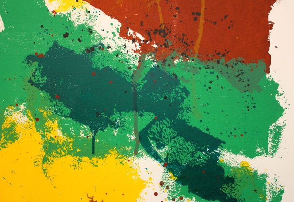 JOHANN van den NOORT  Grote Zeefdruk  ABSTRACT II  Handgesigneerd kopen? Bied vanaf 45!