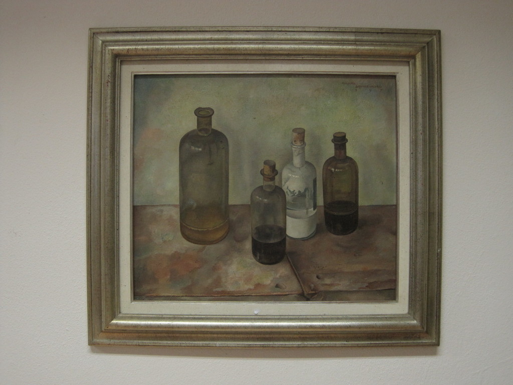 Mach Brandenburg 1907-1984 olieverf verkocht voor € 270!