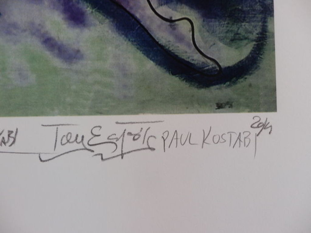 MARK&PAUL KOSTABI & TONI ESPOSITO   Gr Giclee   TEMPTATION  3xHandgesigneerd kopen? Bied vanaf 85!