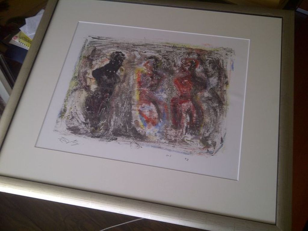 Richard Lee Barton - monotype - gesigneerd kopen? Bied vanaf 45!