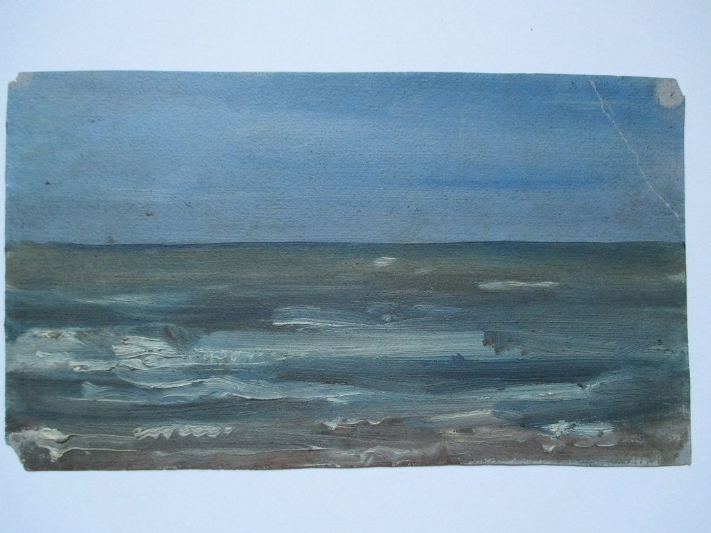Onbekend, schilderij, zee kopen? Bied vanaf 1!