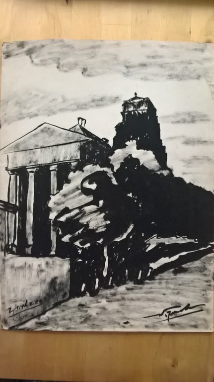 W Jurcka, tekening, Zierikzee verkocht voor € 61!