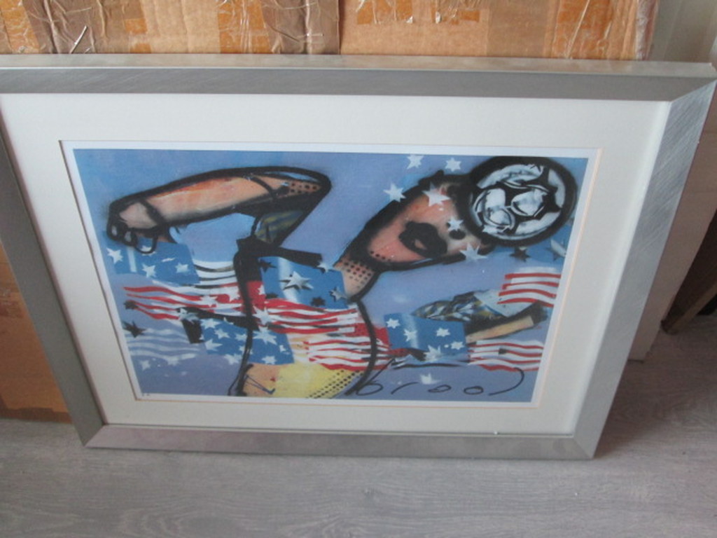 HERMAN BROOD GESIGNEERDE ZEEFDRUK kopen? Bied vanaf 200!