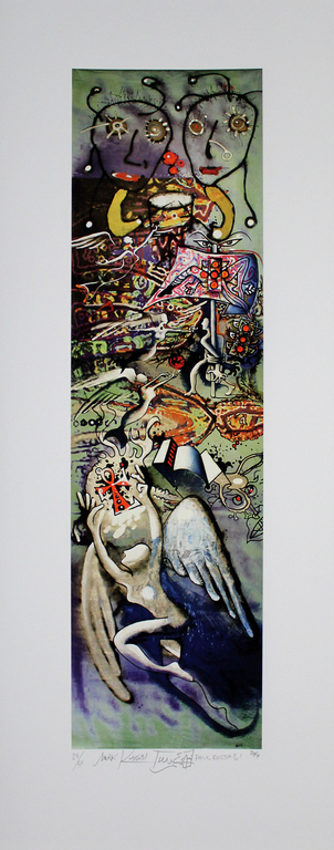 Mark Kostabi & Paul Kostabi - Temptation verkocht voor € 85!