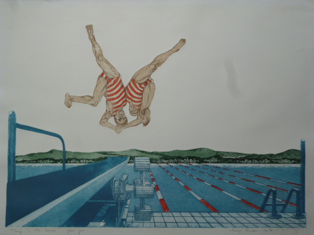 Leentje Linders - kleurenets - Plunge to the horizon - part five kopen? Bied vanaf 35!