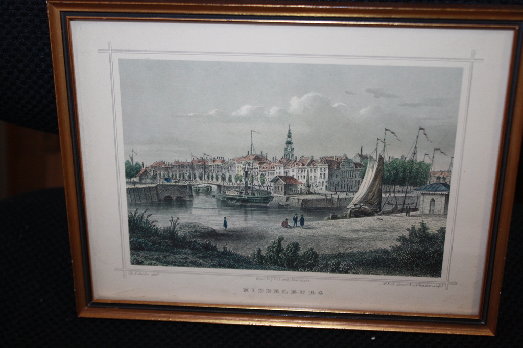 ANTIEKE STEENGRAVURE VAN MIDDELBURG ZEELAND kopen? Bied vanaf 1!