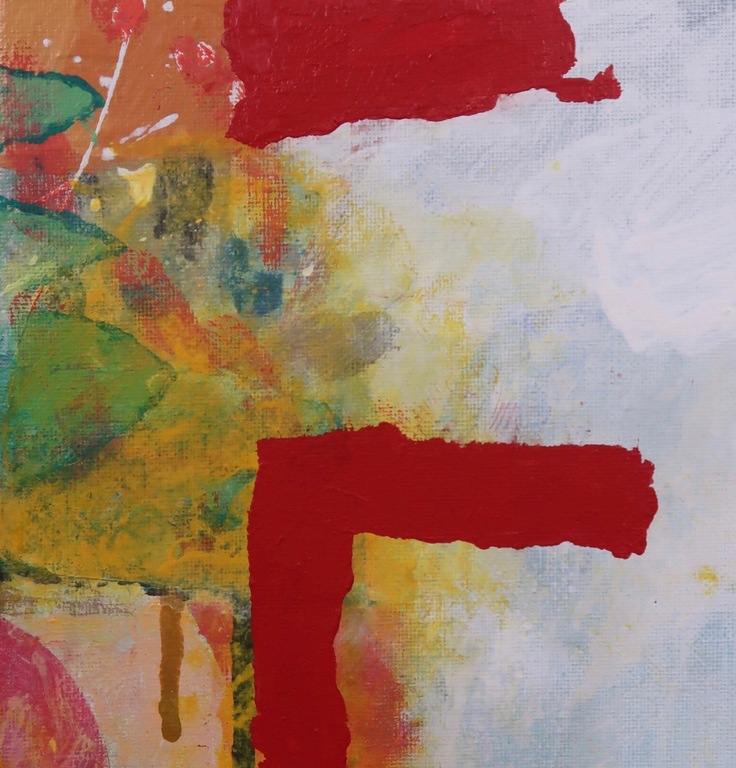 Vanche: 2x Olieverf op doek, Phonetic painting 17 L/R kopen? Bied vanaf 1!
