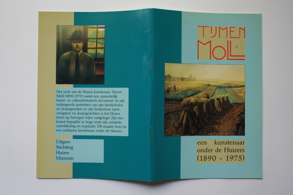 Tijmen Moll - Huizer boer - olieverf op doek - gesigneerd kopen? Bied vanaf 180!
