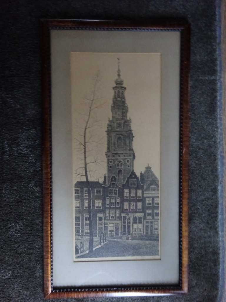 Onbekende kunstenaar - Groenburgwal met achtergrond Zuiderkerk te Amsterdam kopen? Bied vanaf 1!