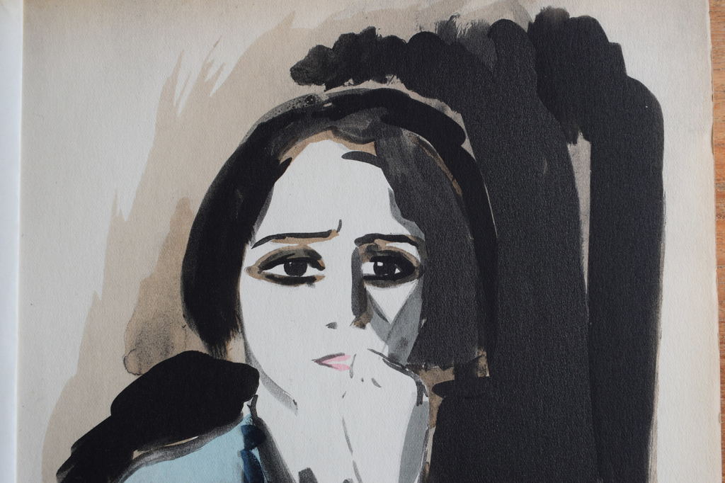 Kees van Dongen - Pochoir - Colère - 1925 kopen? Bied vanaf 1250!