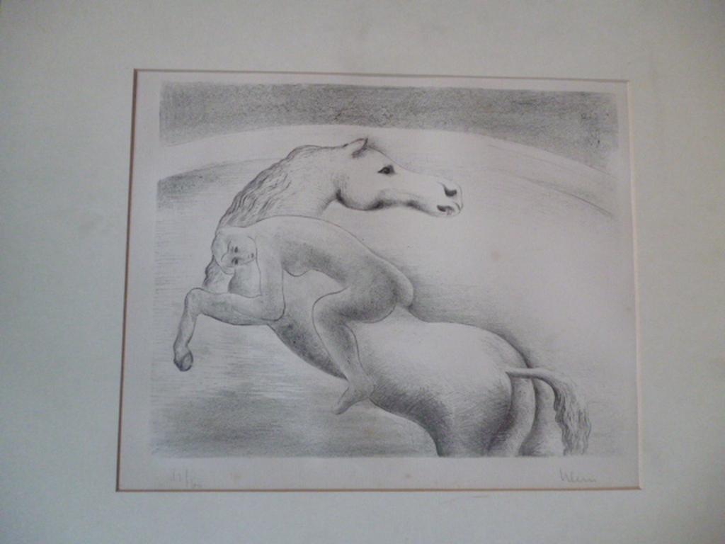 Frits Klein - Litho - Circusruiter kopen? Bied vanaf 35!