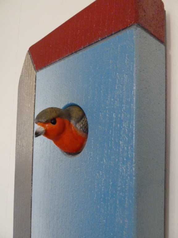 Stenen relief "Vogelhuis"&nbsp; kopen? Bied vanaf 1!