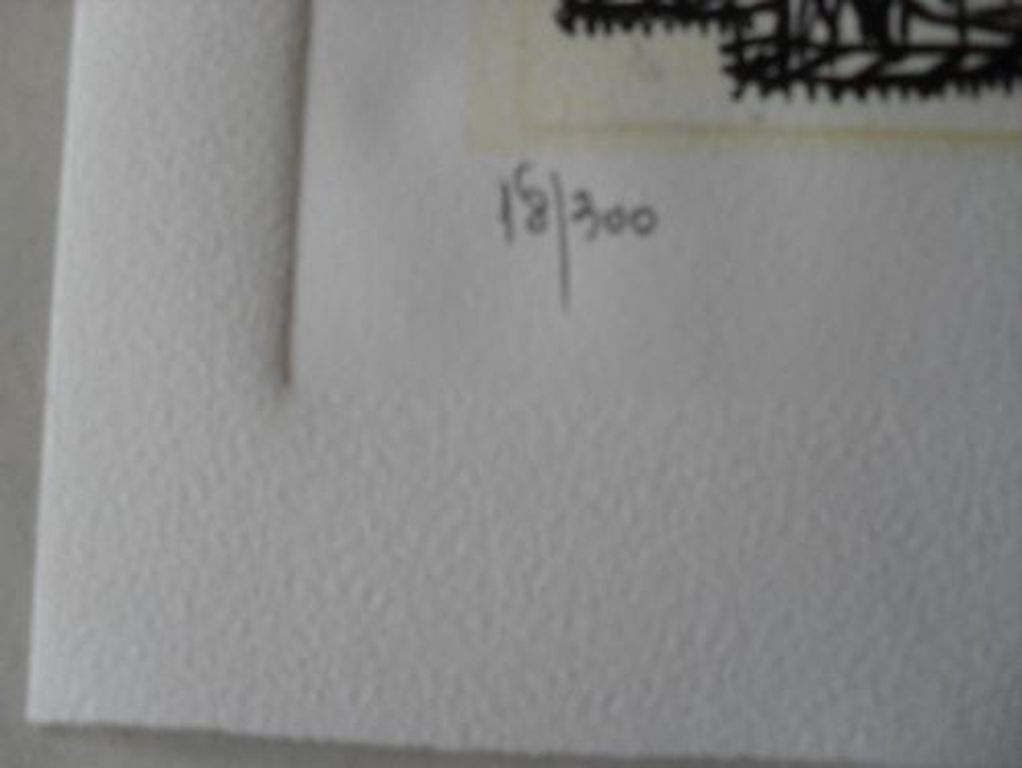 Pierre Alechinsky - sans reponse - gesigneerd - met coa en droogstempel - Cobra kopen? Bied vanaf 1!