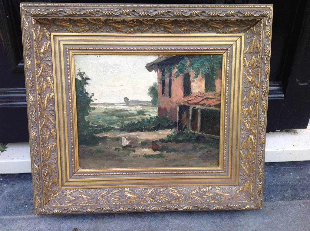 Evert Pieters, Kippen bij huisje verkocht voor € 180!