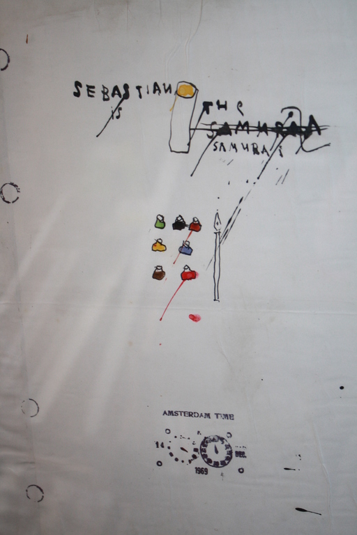 VICTOR IV - LOGBOEK BLAD 1969 1e BOEK - AMSTERDAM TIME verkocht voor € 200!