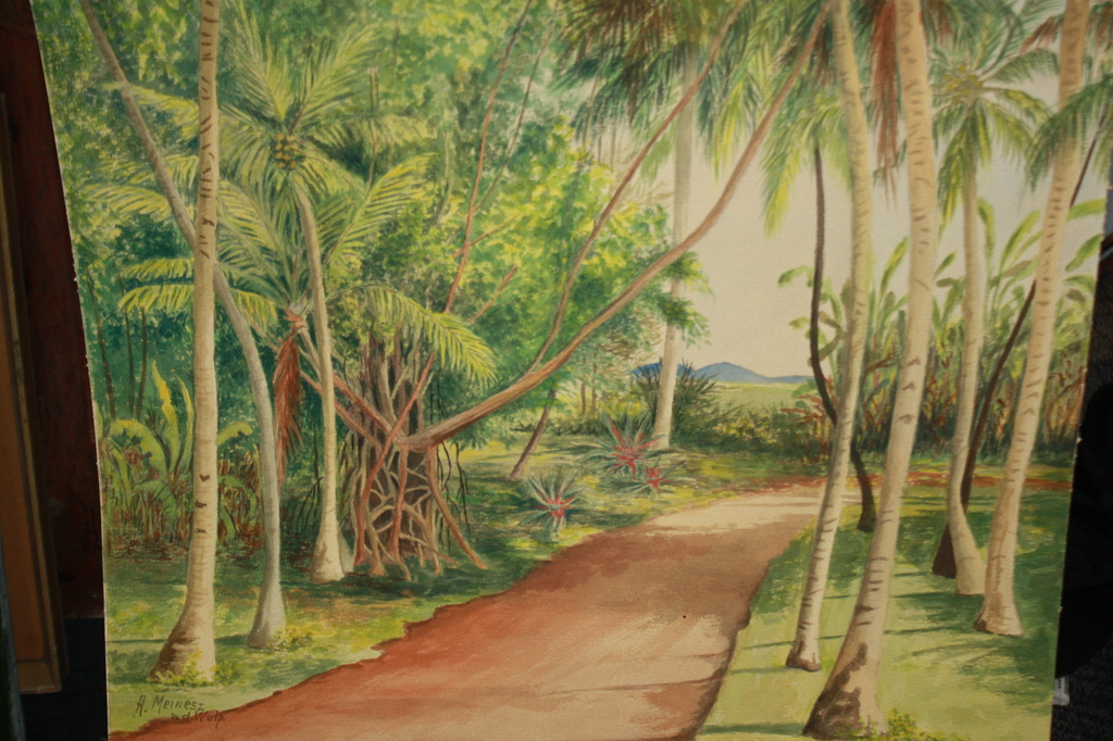 AQUAREL JAVA INDONESIE - door MEINESZ VAN DE WULP kopen? Bied vanaf 1!