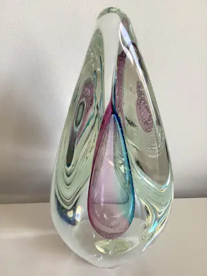 Princ art glass - Kristallen druppel - hand gesigneerd kopen? Bied vanaf 70!