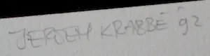 Jeroen Krabbé - Zeefdruk: - 1992 (groot werk) kopen? Bied vanaf 150!
